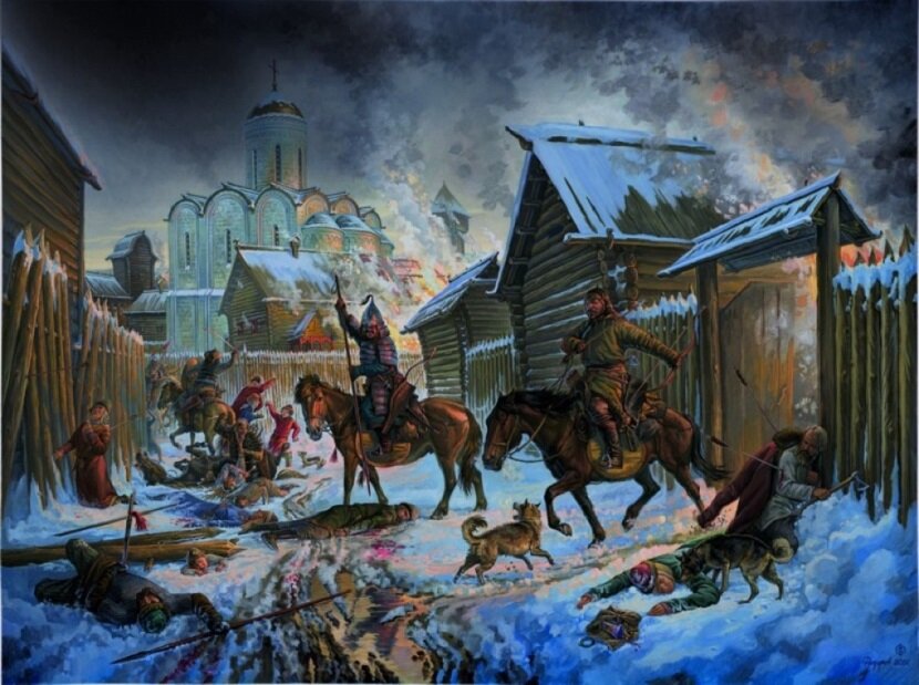 Захватчики были достаточно жестокими, но церкви они в целом покровительствовали 