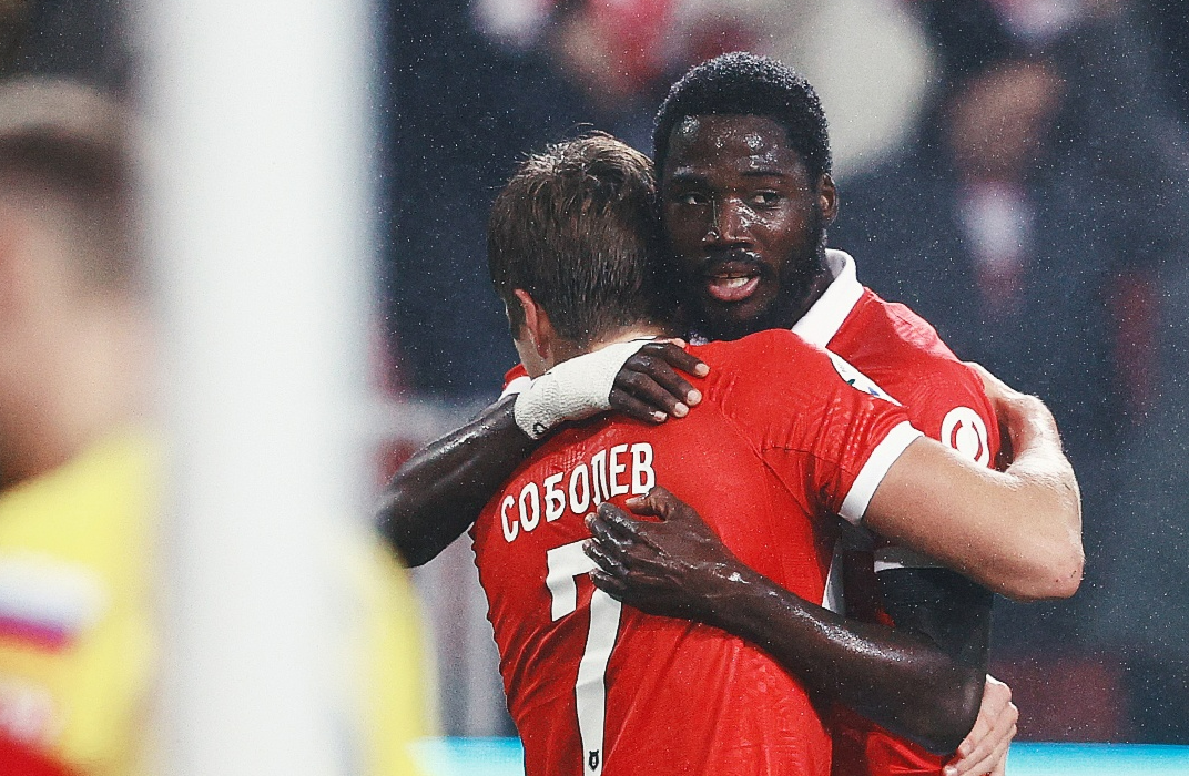 В отсутствие Квинси Промеса у "Спартака" нашлось кому отгрузить пять мячей "Химкам". Фото: соцсети