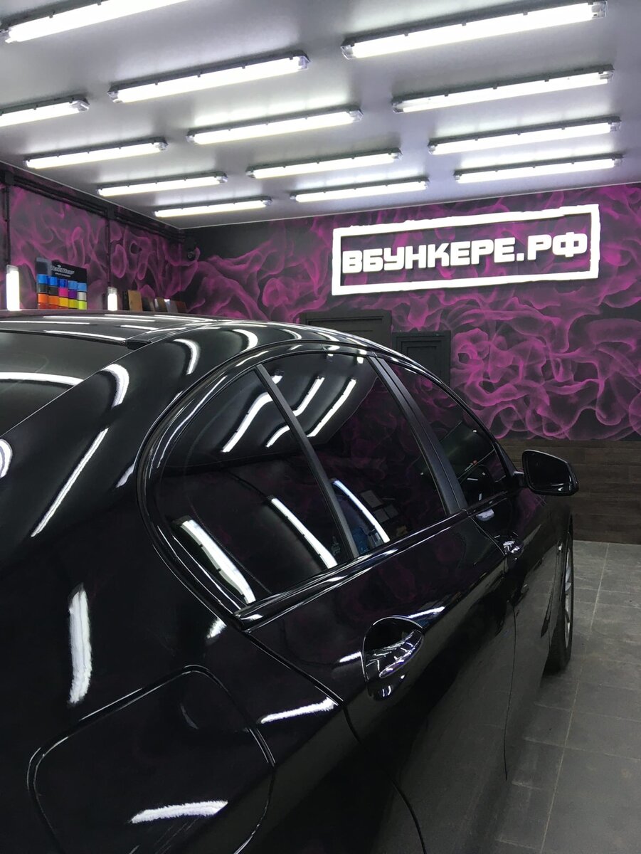 съемная тонировка на BMW