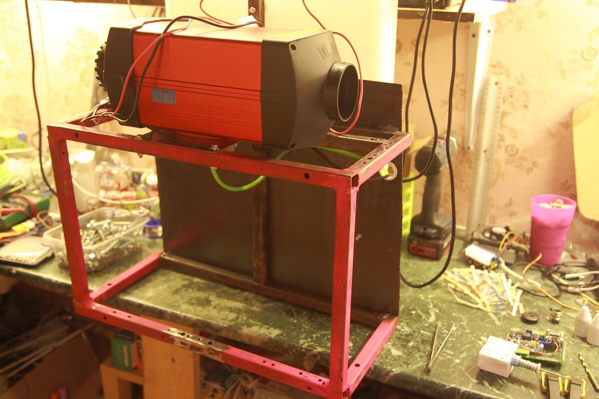 Кемпер своими руками. Отопитель.