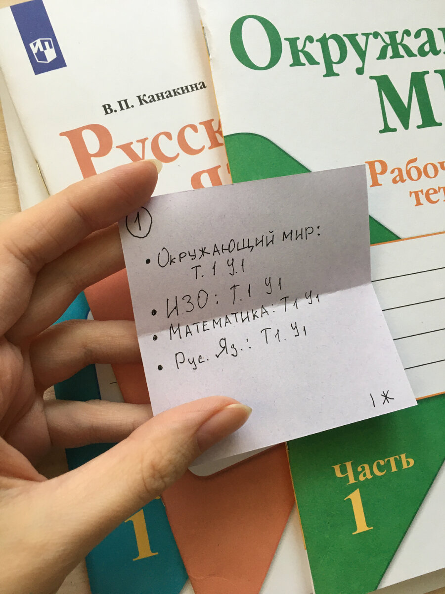 Расписание. Т - тема, У - урок