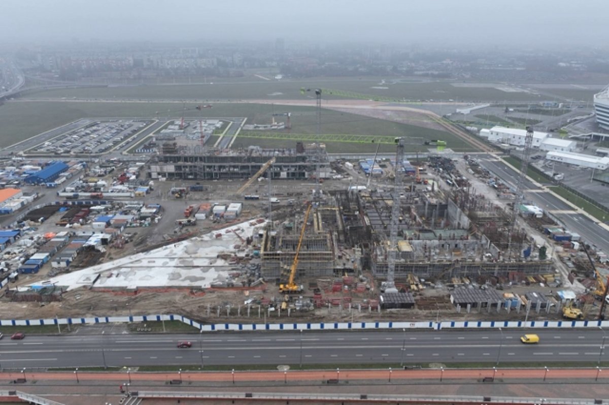    Фундамент здания Театра оперы и балета на острове полностью готов