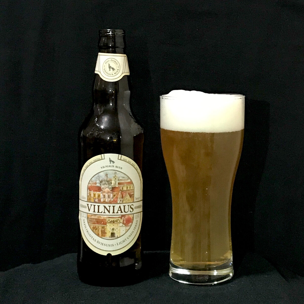 Пиво Vilniaus Alus светлое