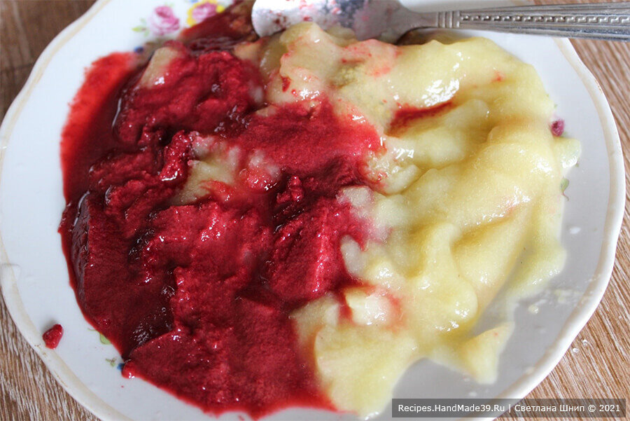 Как приготовить вишнёвый зефир - шаг 1