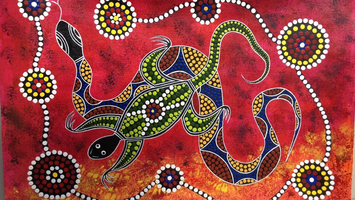 рисунки аборигенов