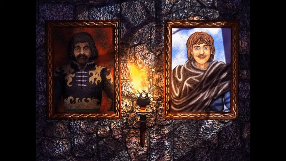 Первый выбор в игре. Однако, в середине еще будет шанс сменить хозяина