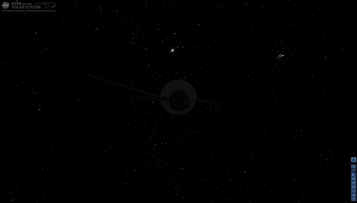 Фото: скриншот с NASA Eyes