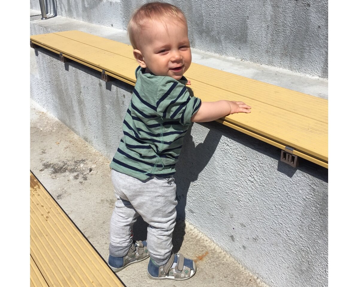 У сына первые сандалики подобраны верно