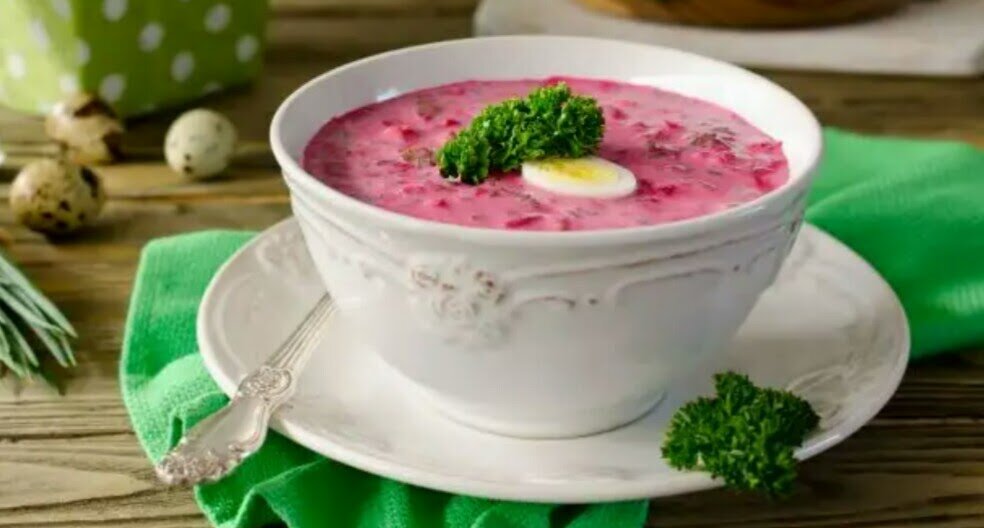 Свекольник с яйцом и огурцом. Свекольник с яйцом и огурцом