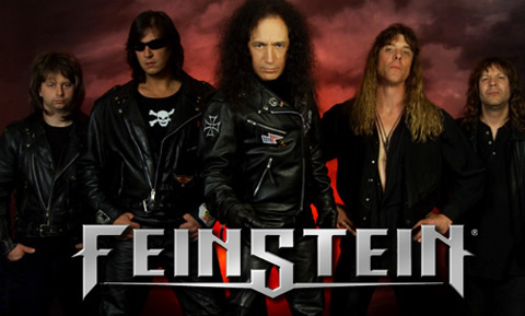 FEINSTEIN (слева направо): Нэйт Хортон, Джон Уэст, Дэвид «Рок» Файнштейн, Джефф Хауэлл, Боб Твайнинг. Фото из открытых источников в Интернете