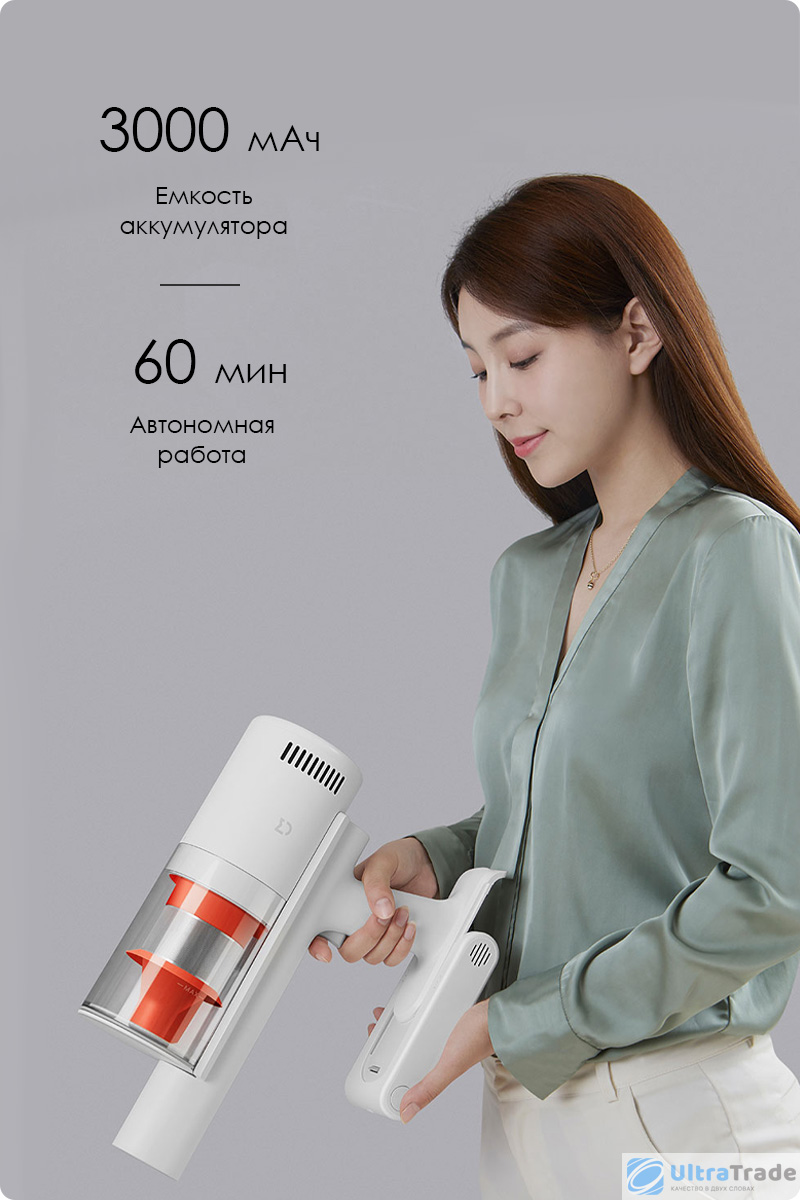 Уборка в удовольствие!Беспроводной пылесос Xiaomi Mijia Wireless Vacuum  Cleaner K10 | UltraTrade.ru | Дзен