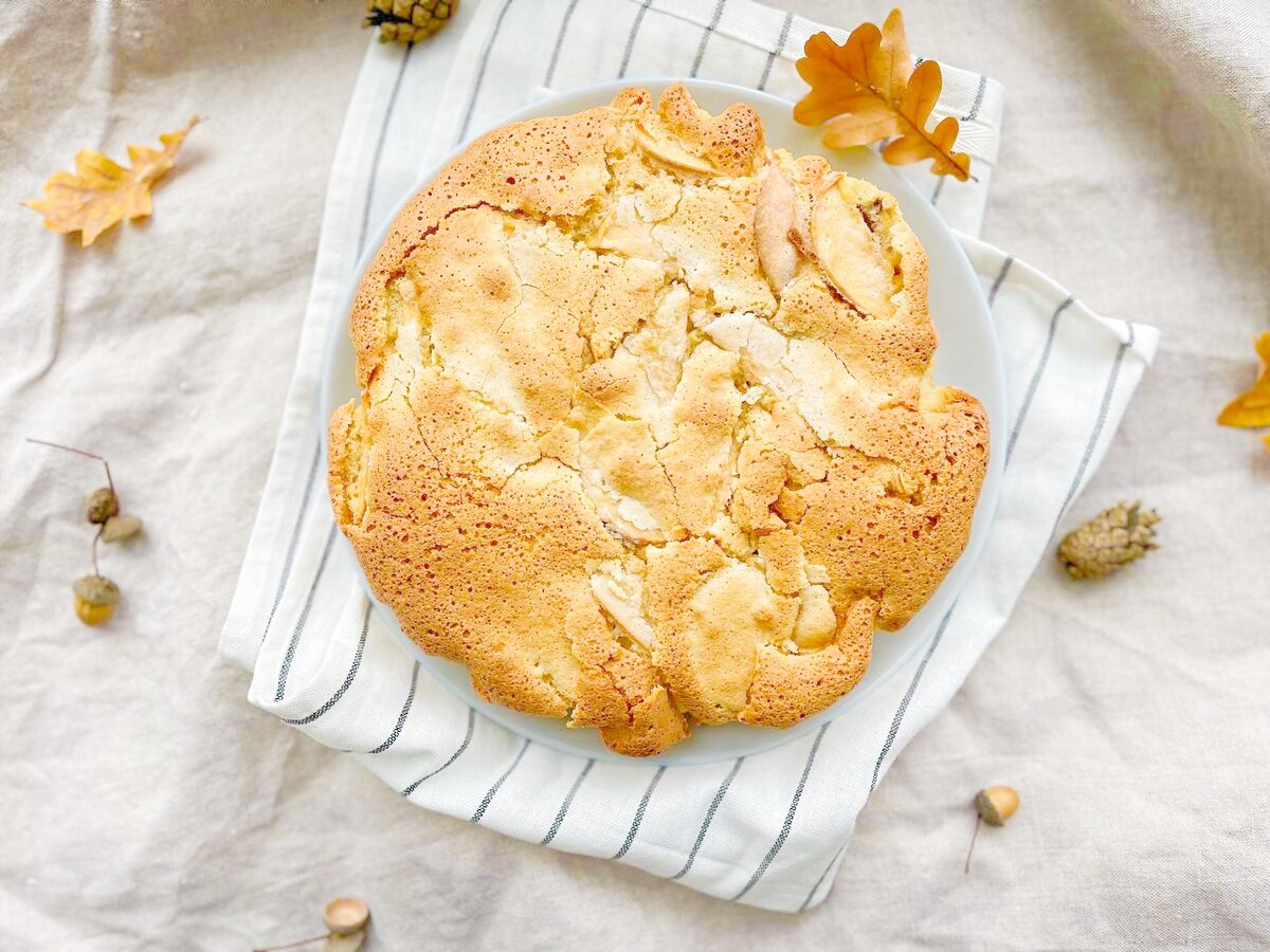 Яблочный пирог по рецепту Ольги