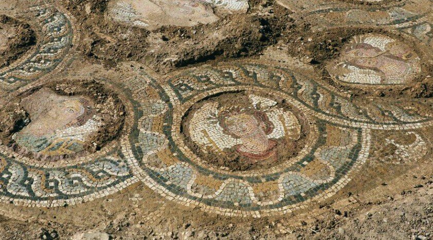 Акаки Кипр 1500г мозаика, не просто мозаика, а с интересным орнаментом