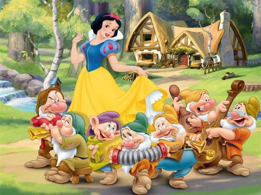 Рисунок 2 - Мультфильм «Белоснежка и семь гномов»