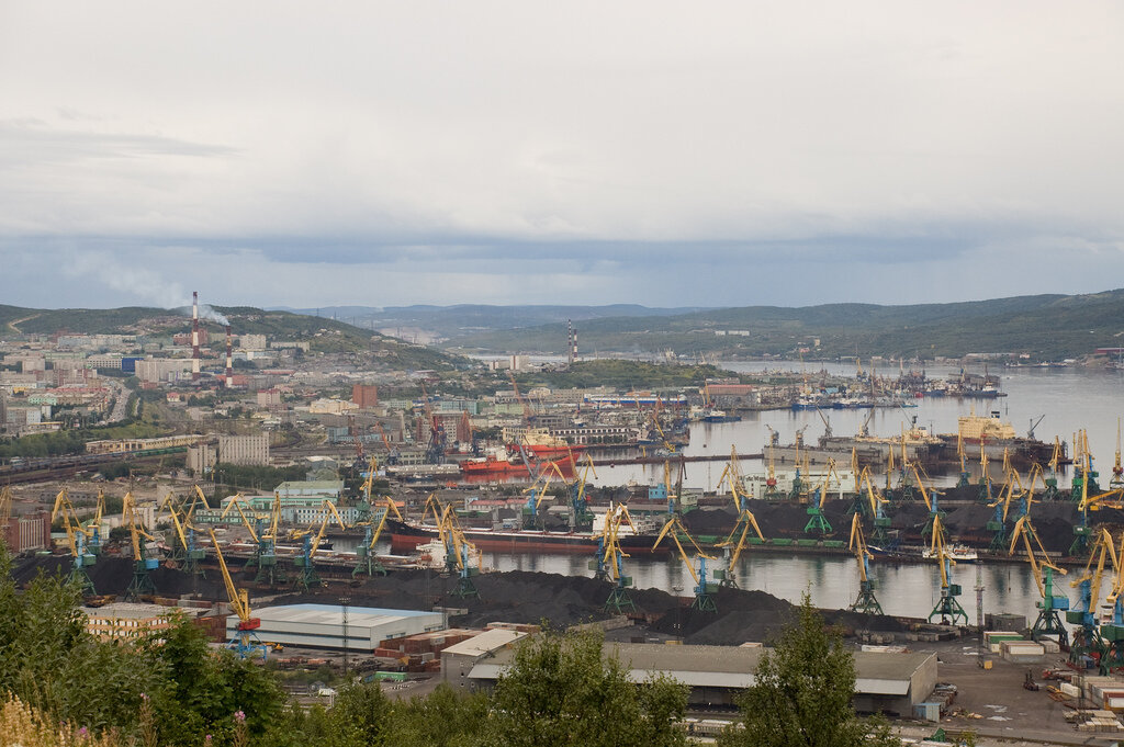 Мурманск, порт. Фото: Алессио Ре, Wikimedia Commons