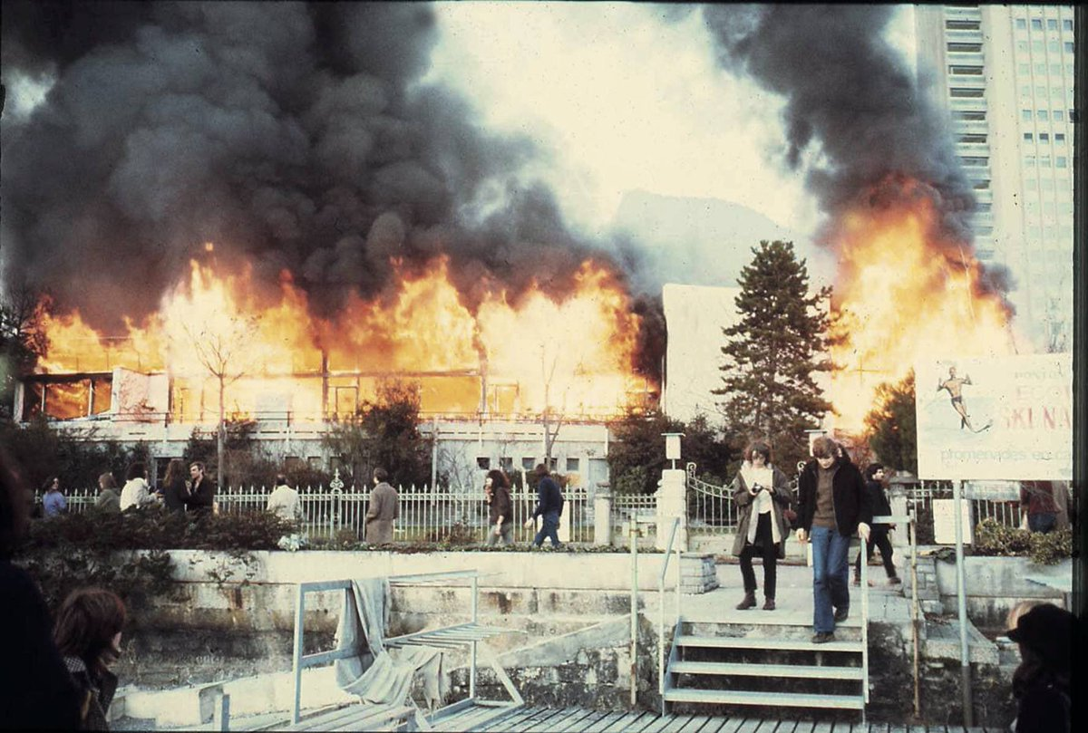 "And fire in the sky". Пожар в казино Монтрё, 4 декабря 1971 г.
