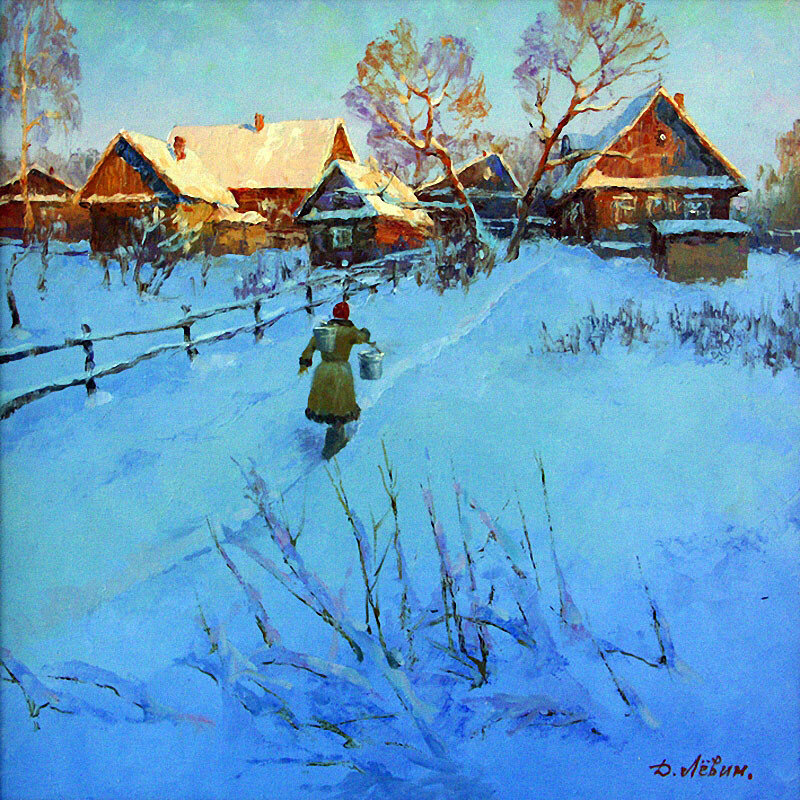 Художник Дмитрий Лёвин.