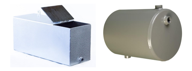 Виды расширительных баков открытого типа