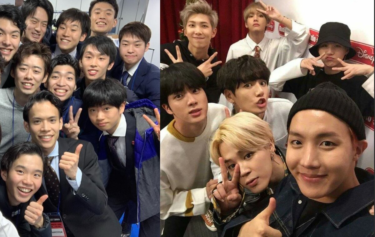 Корейские студенты vs бантаны. Хотя…вон тот парень в куртке справа вполне ничего.