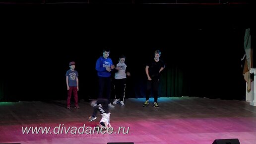 Мой танец - мой брейк-данс. Школа танца Divadance