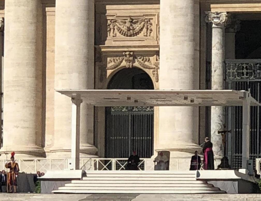 Папская аудиенция в Ватикане, фото автора