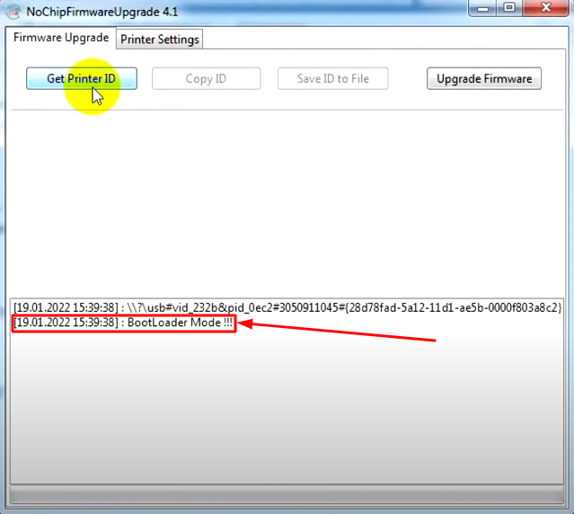 Нажимаем  Upgrade Firmware