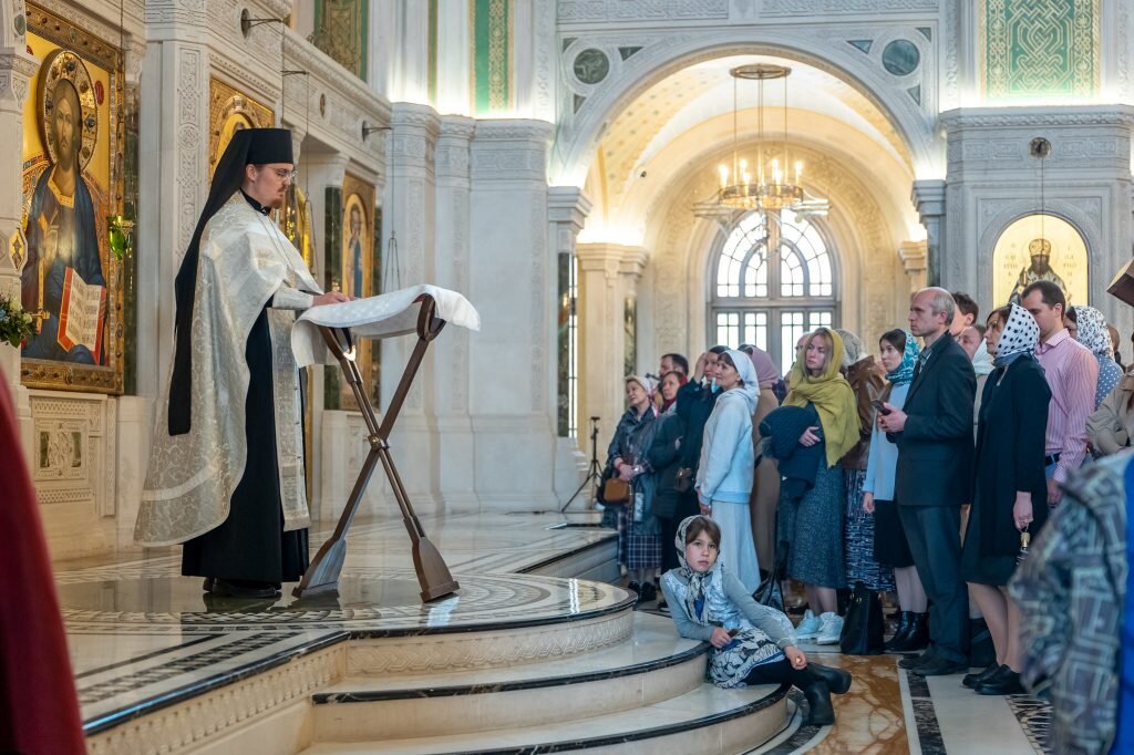 Сретенский монастырь новый храм