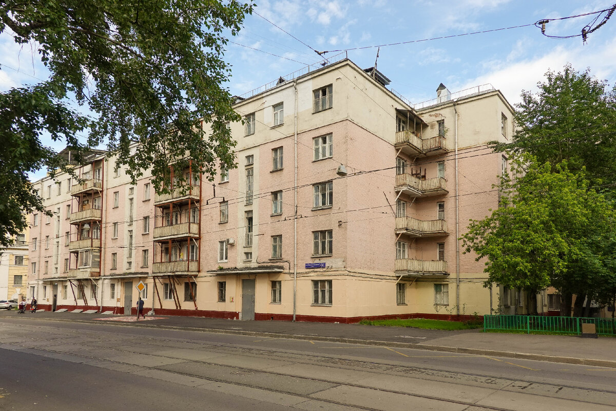 Улица Матросская тишина, 16. Строение 1929 года