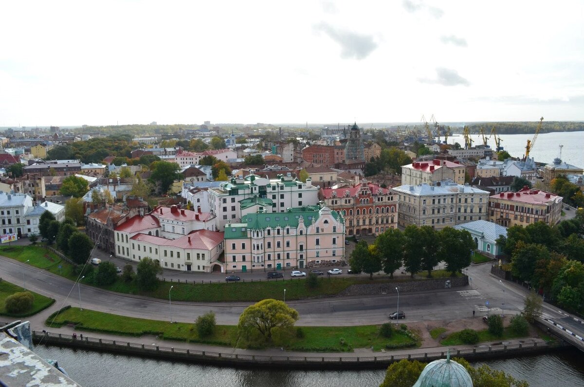 Историческая часть города, вид с башни Святого Олафа 