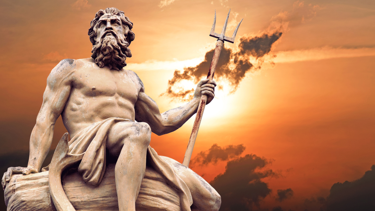 Владыка морей и океанов Нептун. Фото в свободном доступе