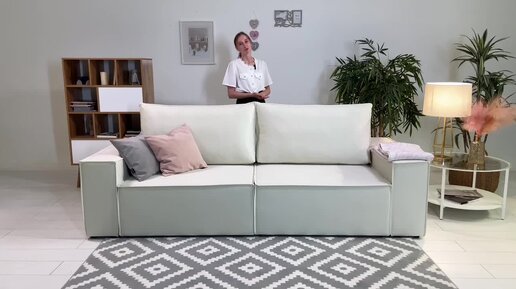 Насколько практичен белый диван в интерьере? 🤍