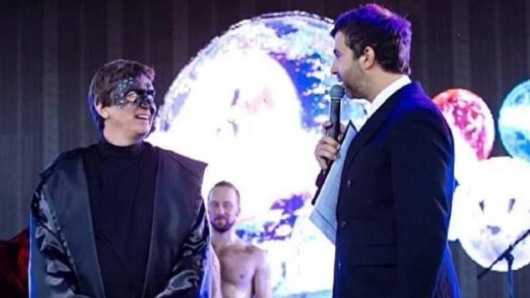 Иван Ургант и влиятельный омский бизнесмен Виктор Шкуренко. Фото: соцсети Виктора Шкуренко