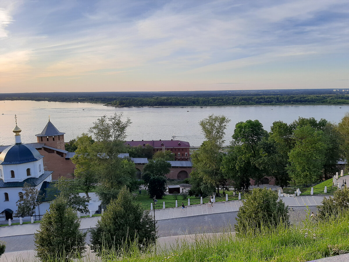 Территория Кремля. Вид сверху. Фото автора