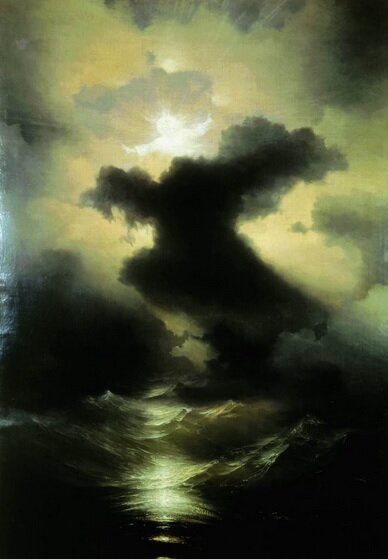Хаос. Сотворение мира. 1841 год. Иван Константинович Айвазовский.