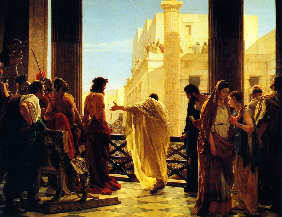 Антонио Сисери. Ecce Homo. 1871
