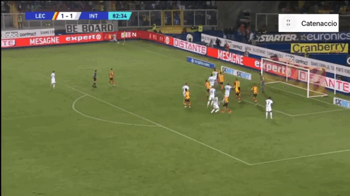 83' еще один момент "Интера"