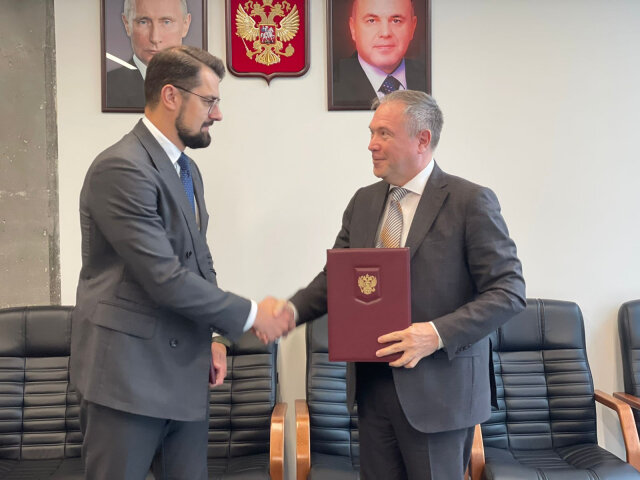 Фото: сайт КРДВ. Николай Запрягаев и Александр Захаров обсудили перспективы проекта 