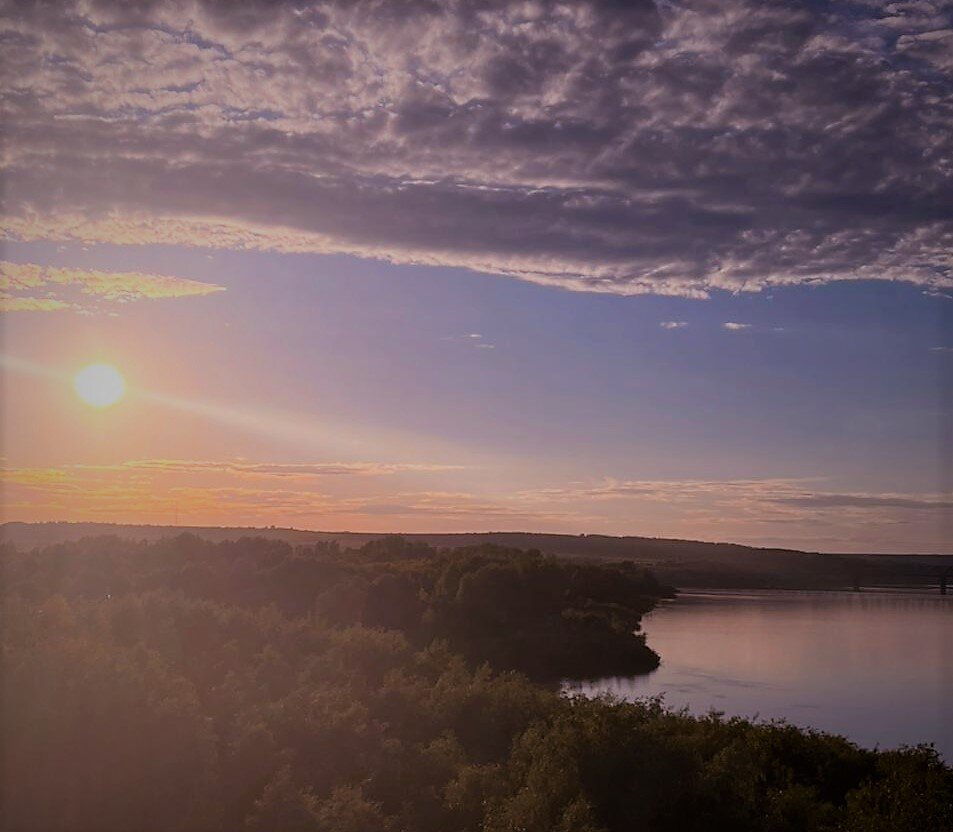 Вечер над озером. Фото автора канала.