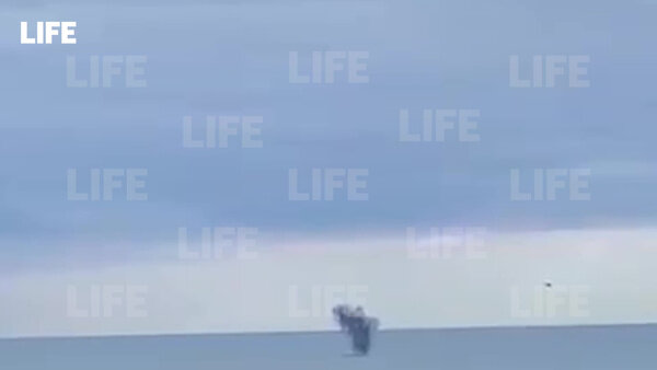 Уничтожение БПЛА в Севастополе. Видео © LIFE