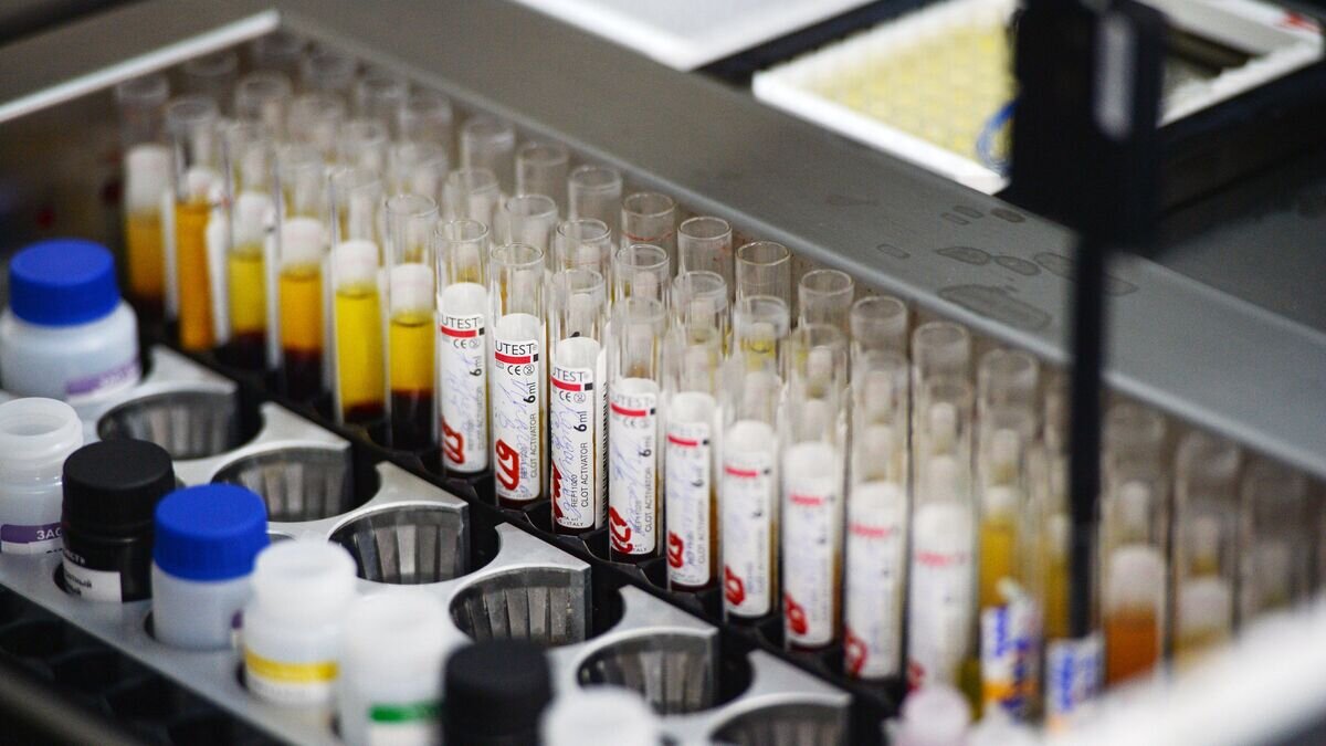    Лаборатория иммуноферментных исследований© РИА Новости / Александр Кряжев