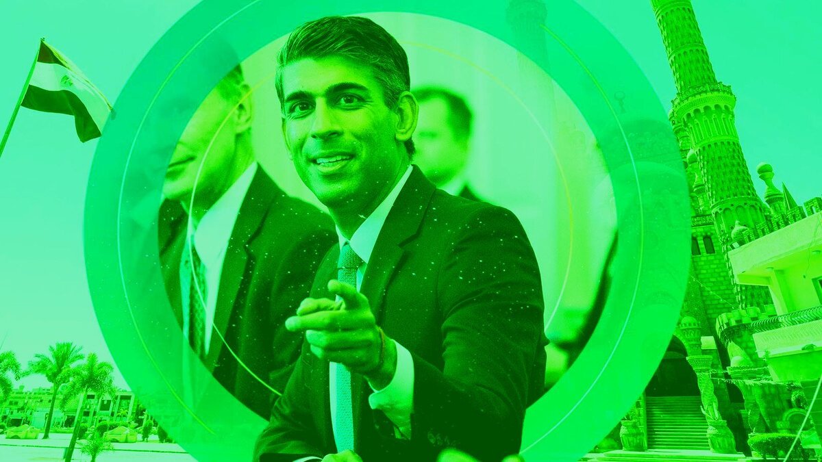 Риши Сунак. Иллюстрация из открытых источников.