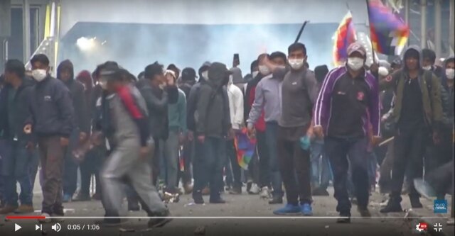    Протесты в Боливии Цитата из видео «В Боливии не стихают протесты» пользователя euronews (на русском). youtube.com