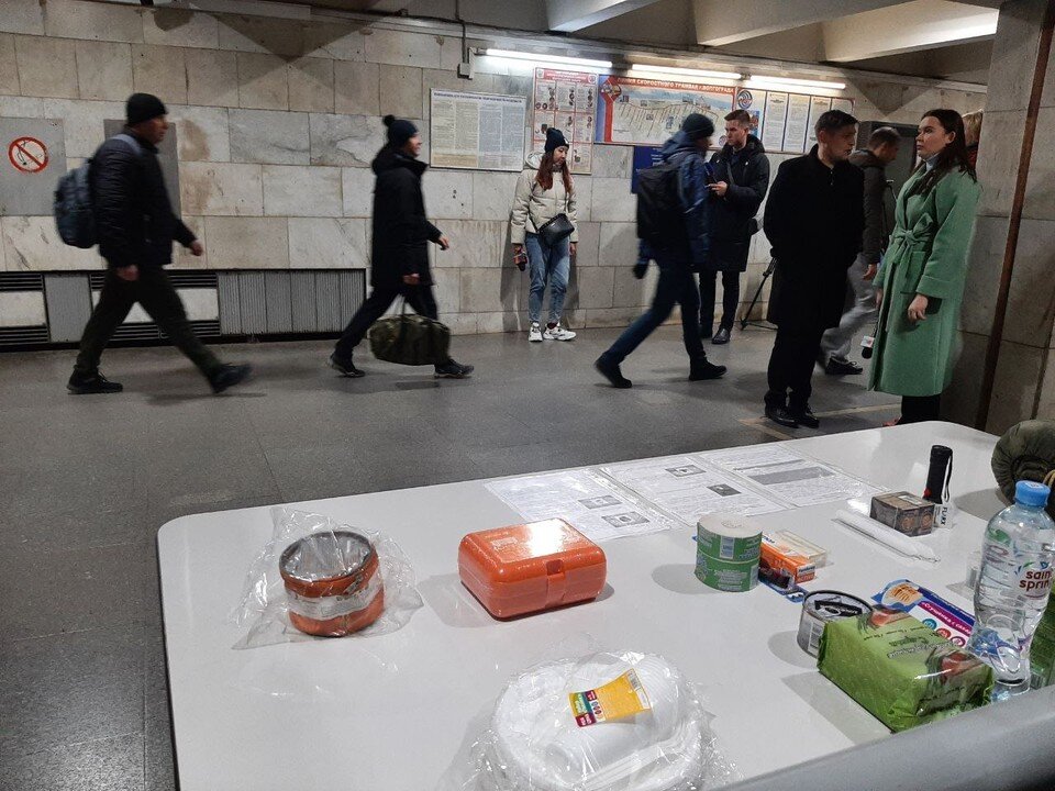     В Волгограде устроили учения в подземке СТ. Екатерина СИМОХИНА