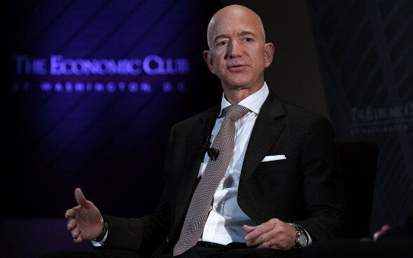Основатель Amazon Джефф Безос (Фото: Alex Wong / Getty Images) 