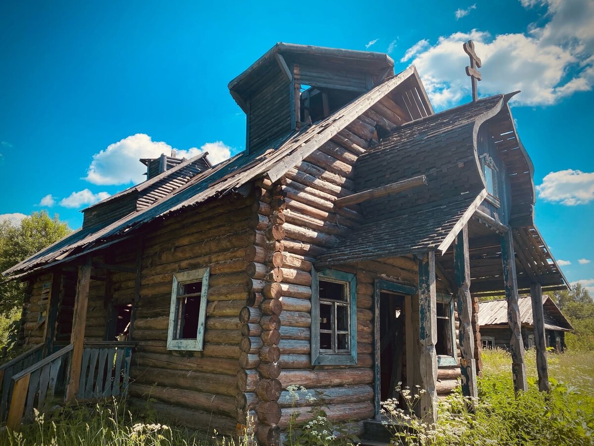 Заброшенная кинодеревня. Тверская область.
