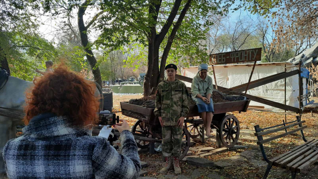    В Оренбурге идет съемка фильма о дважды Герое Советского Союза Александре Родимцеве Елена Шкатова