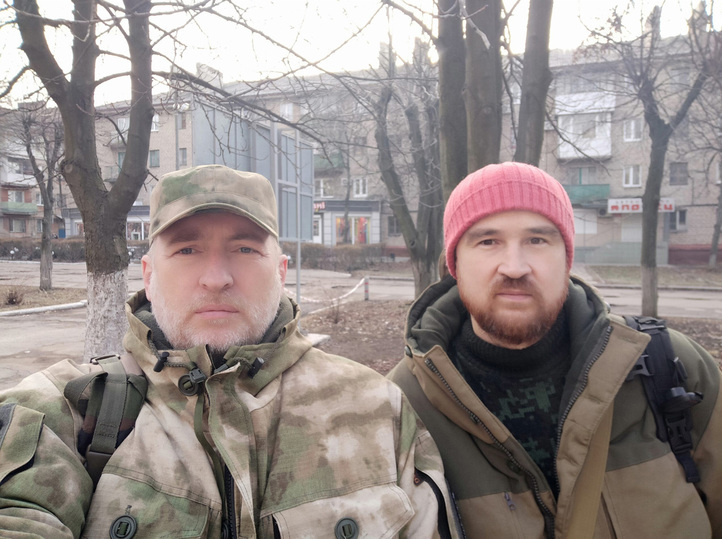     Игорь Панин и Алексей Шорохов. / Из личного архива