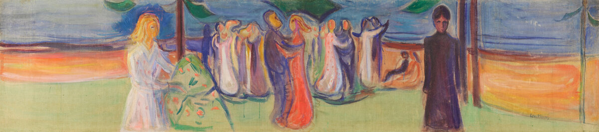 Эдвард МУНК Танец на берегу. 1906 Фото: Sotheby’s
Источник: sothebys.com
