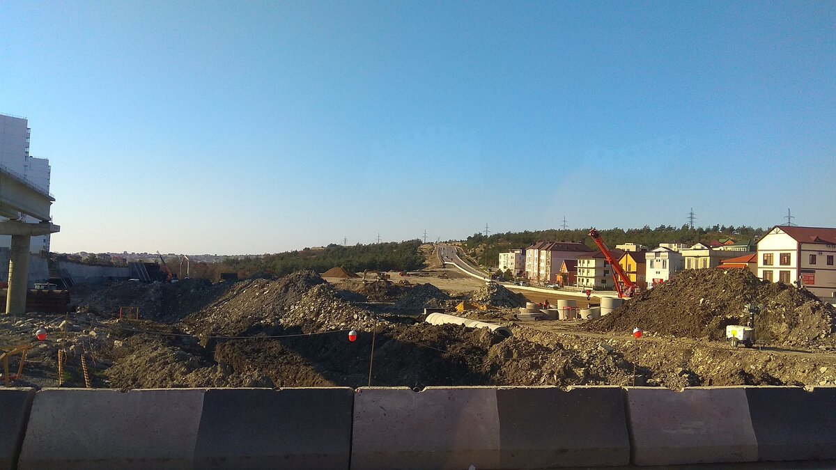 Начало строительства развязки в Геленджике