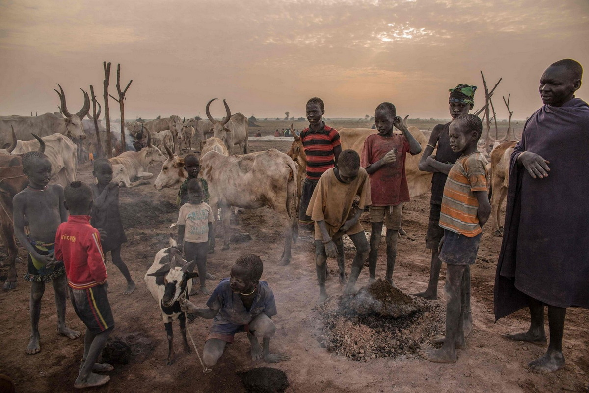 Африка в древности. Южный Судан племя Динка. Племя Динка из Южного Судана.